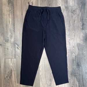 Kirkland Signature Women's M Medium Black Active Pants Joggers Trousers M/M